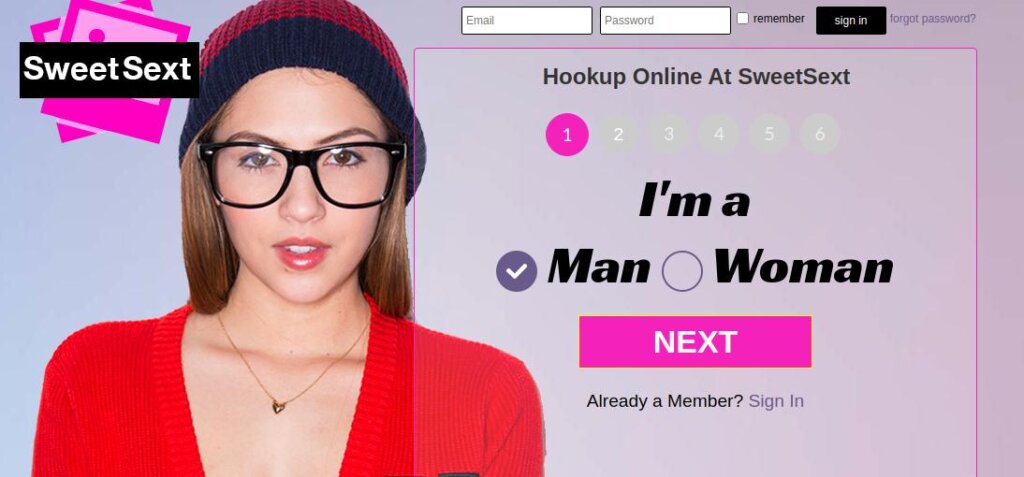 SweetSext Hookup Platform